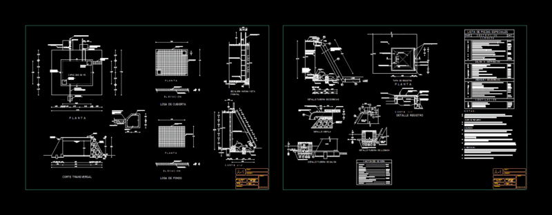 50 M3 Tank DWG Block for AutoCAD