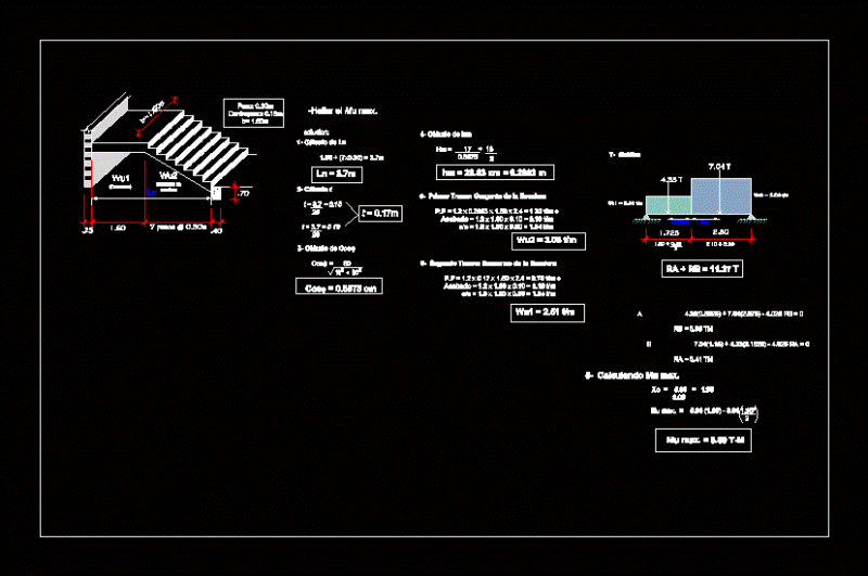 A Ladder Time DWG Block for AutoCAD