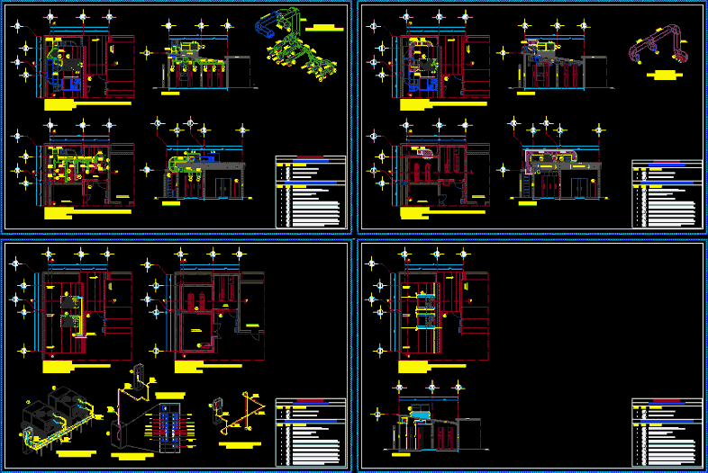 Air Conditioning – Details DWG Full Project for AutoCAD ... block diagram models 
