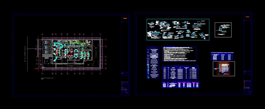 Air Conditioning Banking Agency DWG Block for AutoCAD