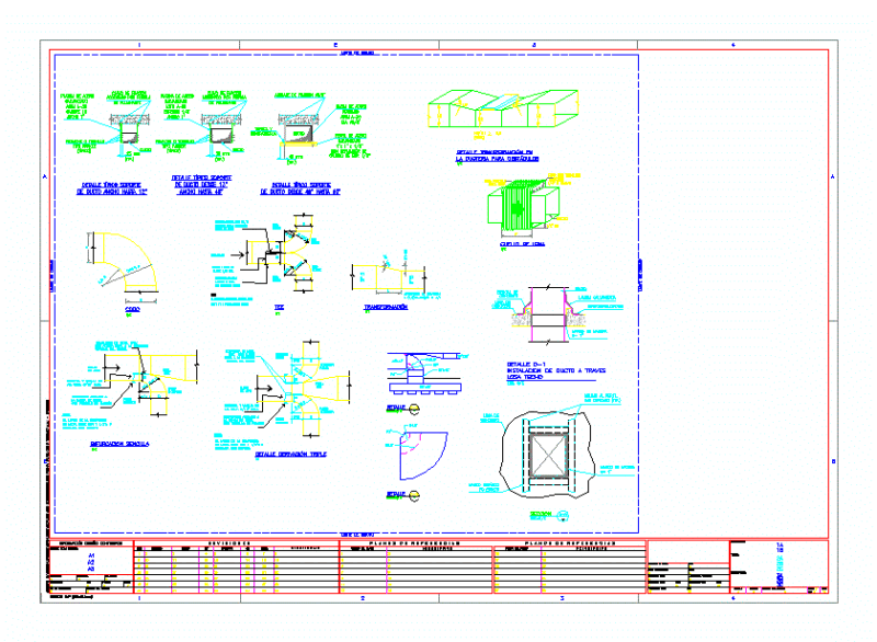 Air Conditioning Details DWG Detail for AutoCAD