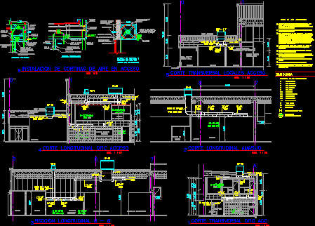 Air Conditioning DWG Block for AutoCAD – Designs CAD cassette type air conditioner diagram 