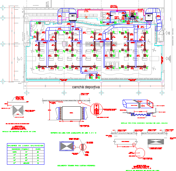 Instalacion De Aire Acondicionado En Autocad 3a7 2617