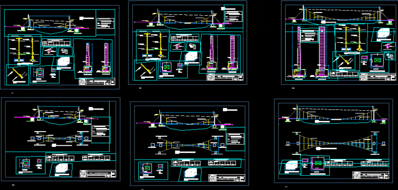 Aqueduct Bridge DWG Block for AutoCAD