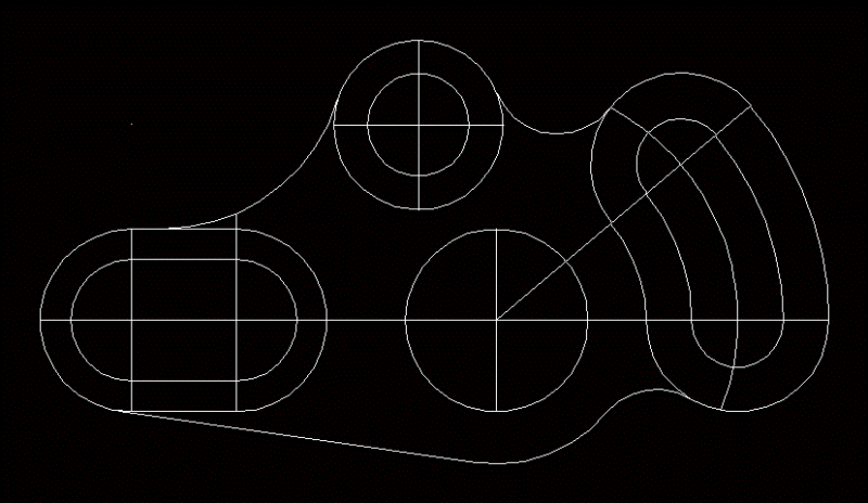 Arm Gear – Technical Drawing DWG Block for AutoCAD