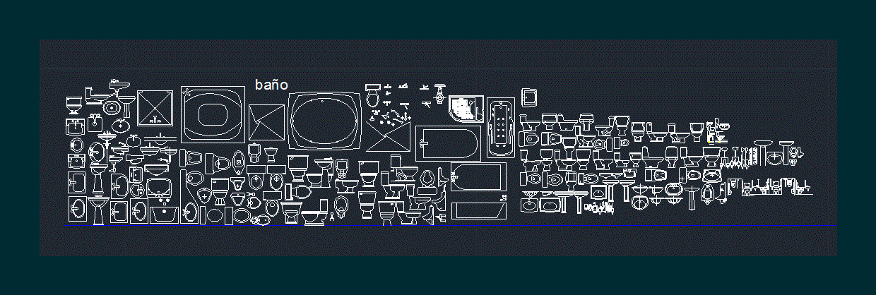 Wall Artifacts Cad Blocks   Artifacts Bathrooms Dwg Elevation For Autocad 62217 