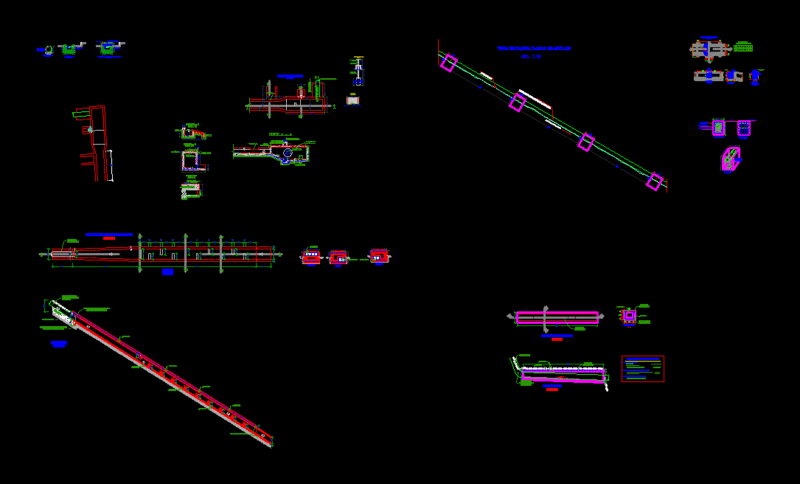 Artwork Channels DWG Block for AutoCAD