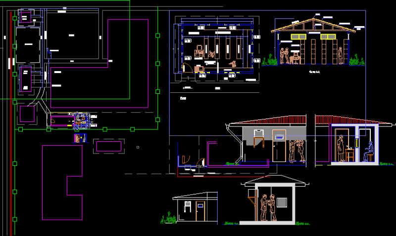 Audiometry Cabin DWG Section for AutoCAD