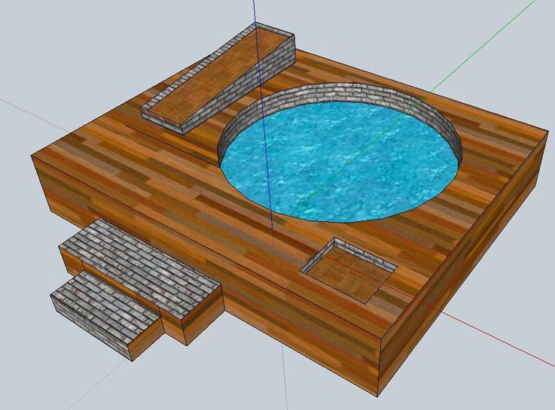 Banheria 3D SKP Model for SketchUp