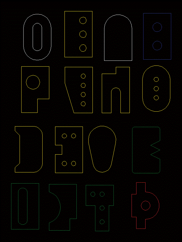 Basic Drawings Autocad DWG Block for AutoCAD