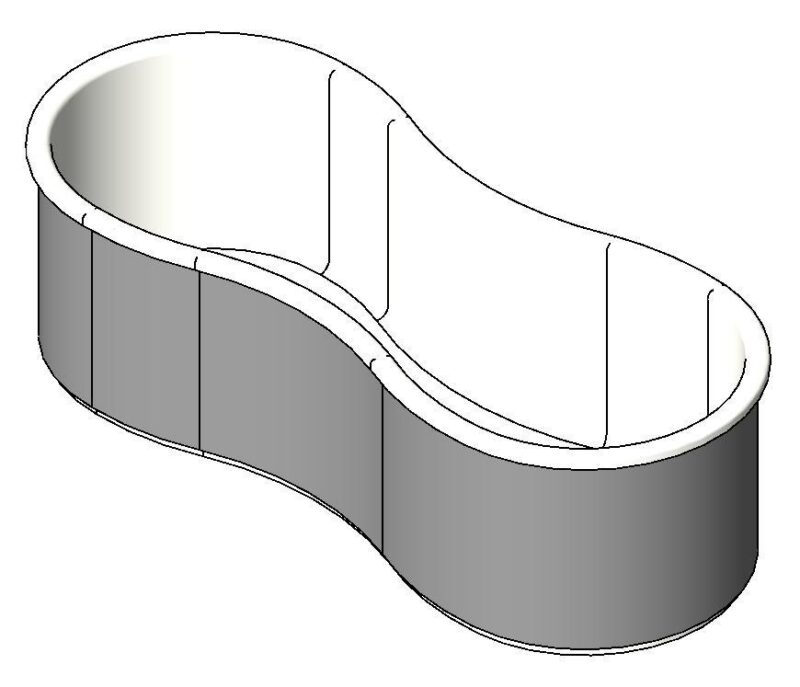 Bath 3D DWG Model for AutoCAD