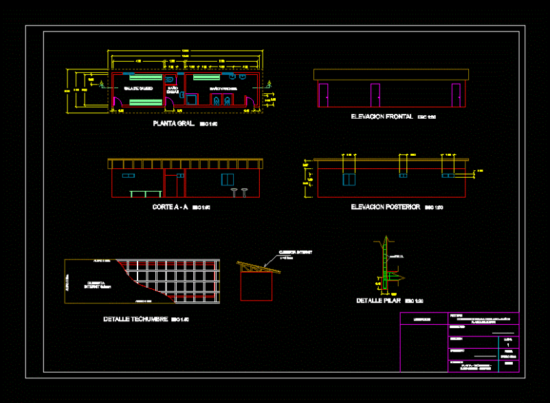 Bath DWG Block for AutoCAD