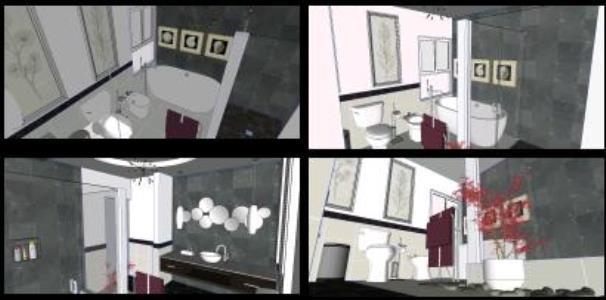 Bathroom 3D SKP Model for SketchUp