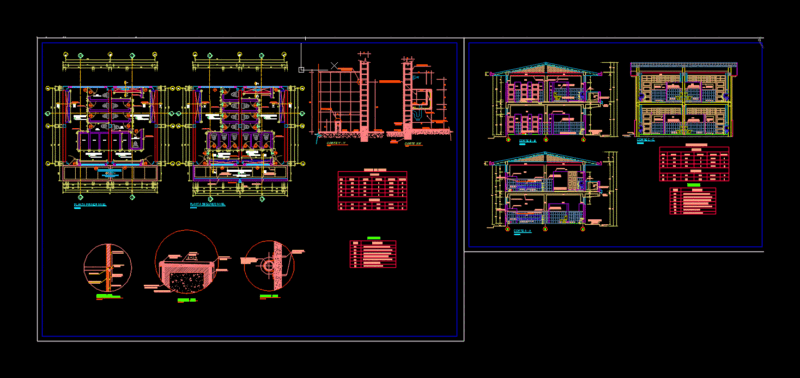 Bathroom Battery DWG Detail for AutoCAD