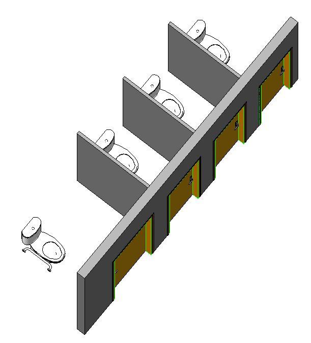 Bathroom Cabinet 3D RFA Model