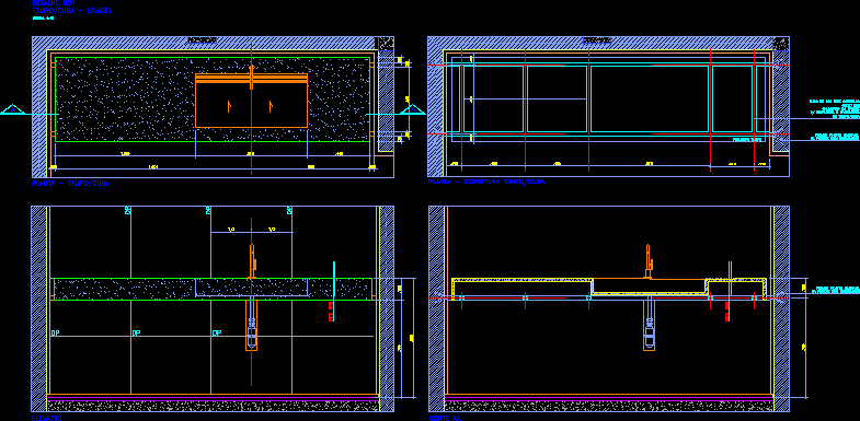 Bathroom Countertop And Sink DWG Detail for AutoCAD â€¢ Designs CAD