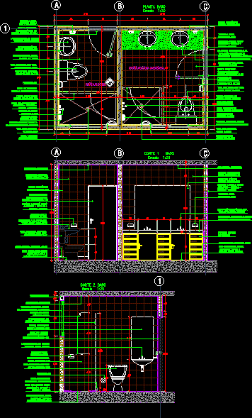 Bathroom Details Dwg Detail For Autocad Designs Cad