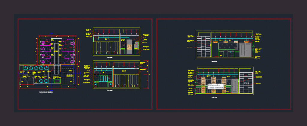 Bathroom DWG Block for AutoCAD