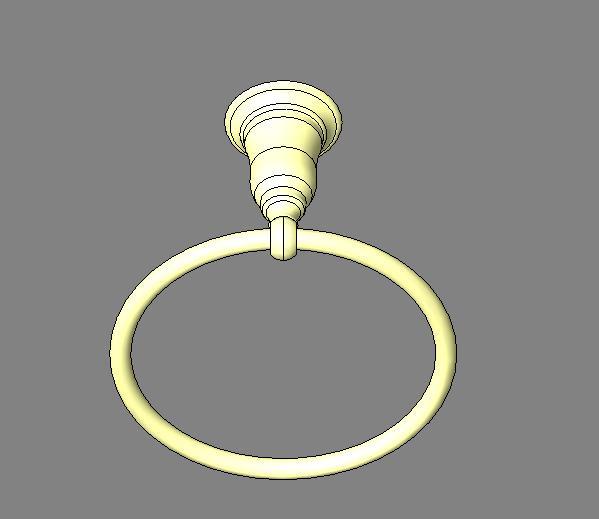 Bathroom Fixture 3D RFA Model