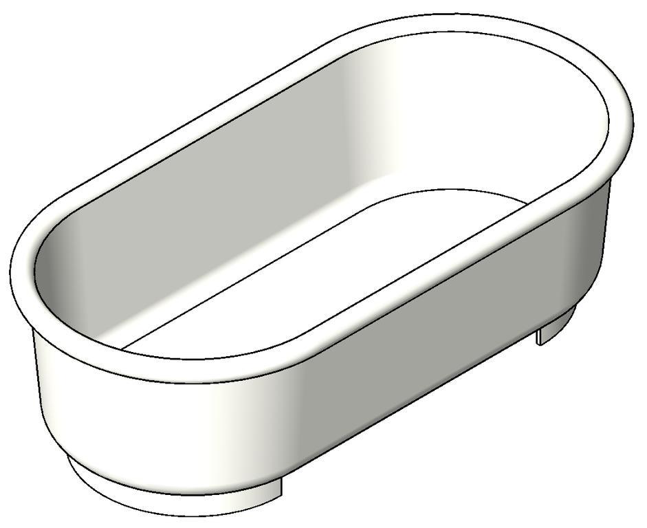 Bathtub 3D RFA Model
