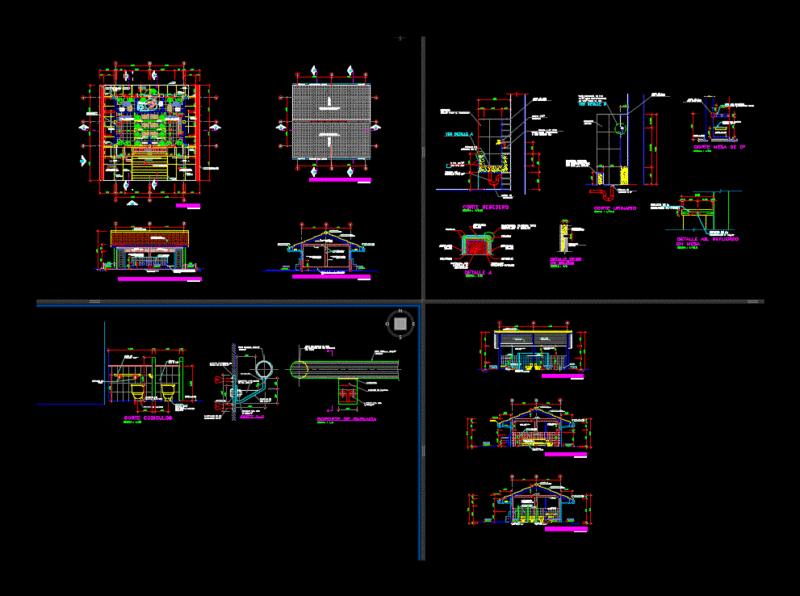 Battery Bathrooms DWG Detail for AutoCAD