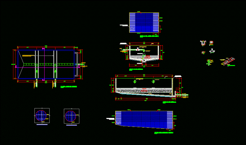 Bed Of Dried DWG Plan for AutoCAD