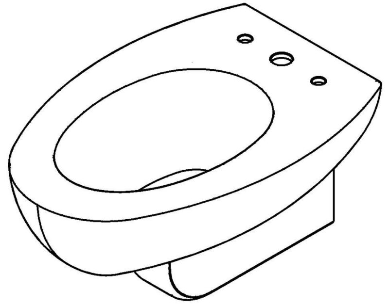Bidet 3D RFA Model