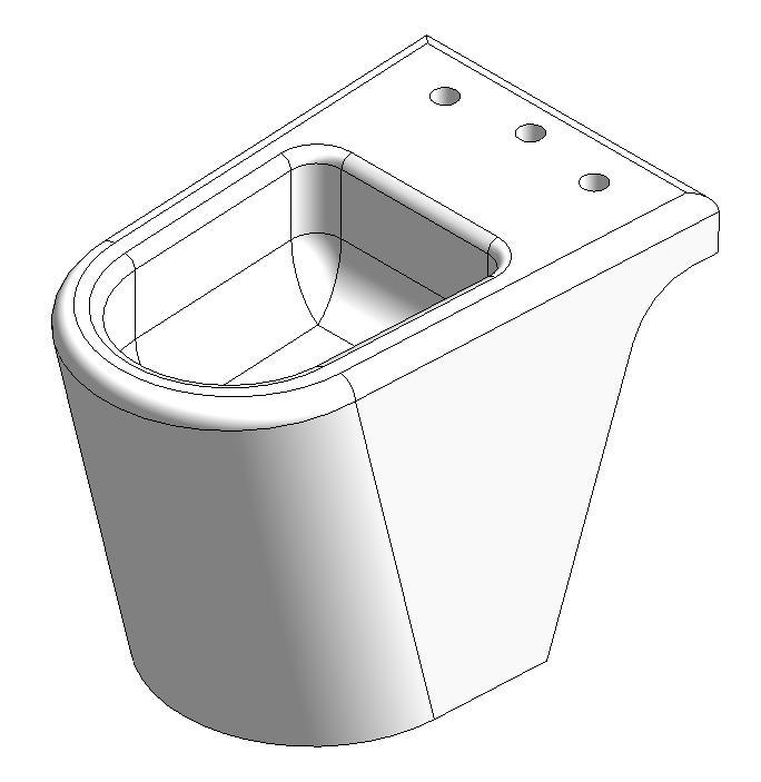 Bidet 3D RFA Model