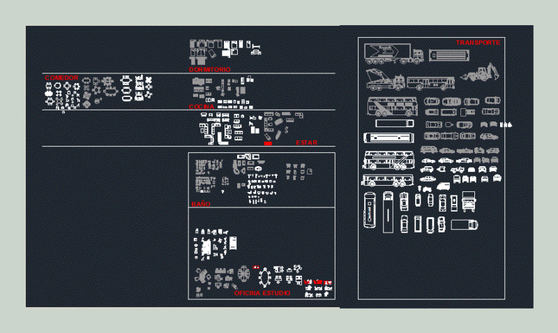 Blocks DWG Block for AutoCAD