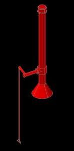 Body Shower 3D DWG Model for AutoCAD