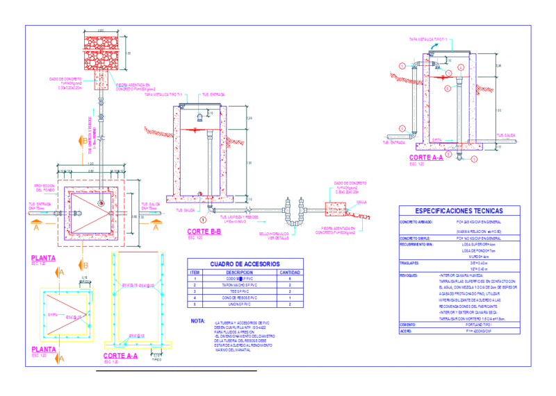 Break Pressure Chamber T6 DWG Block for AutoCAD