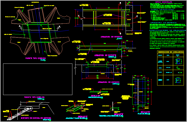 cable profile autocad structural detailing