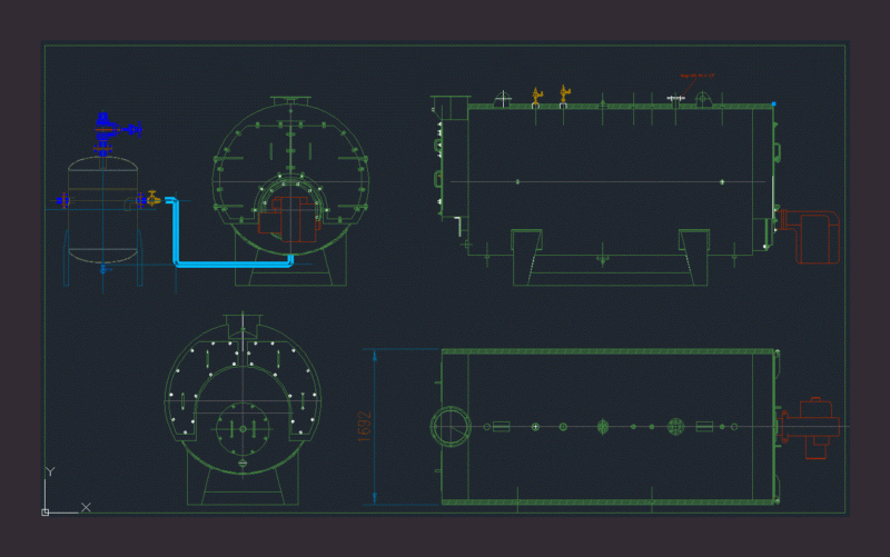 Caldera 1500 Kvh DWG Block for AutoCAD