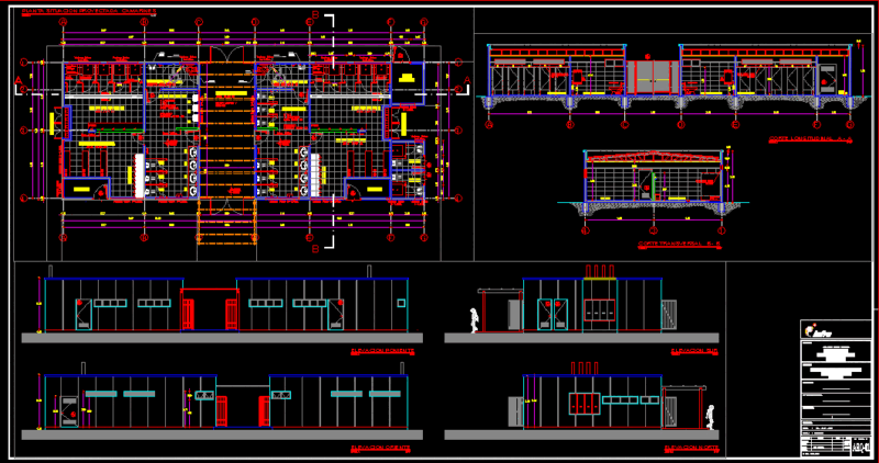 Camarines DWG Block for AutoCAD