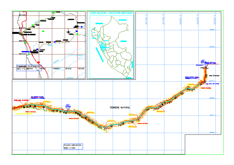 Canal Ancash DWG Block for AutoCAD