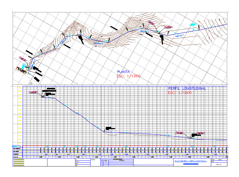Canal Drive DWG Block for AutoCAD