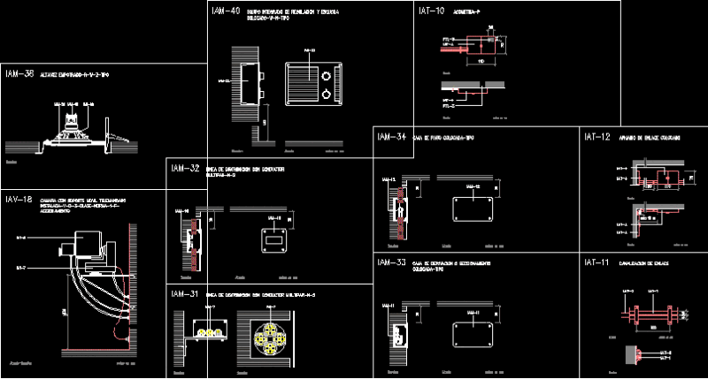 Cctv – Planes DWG Detail for AutoCAD