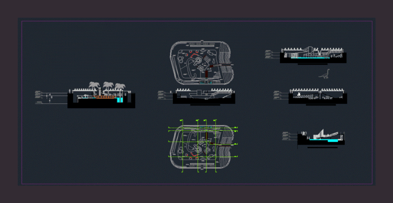 Children DWG Block for AutoCAD