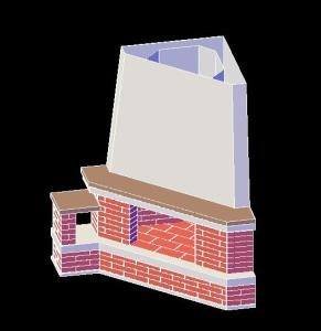 Chimney 3D DWG Model for AutoCAD