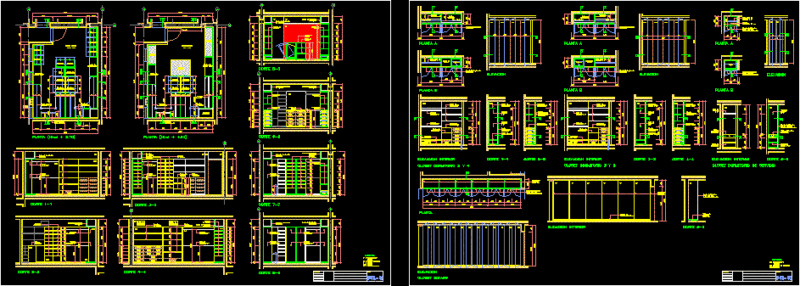 Closets DWG Detail for AutoCAD