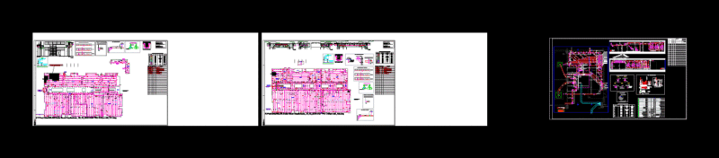 Commerces DWG Plan for AutoCAD