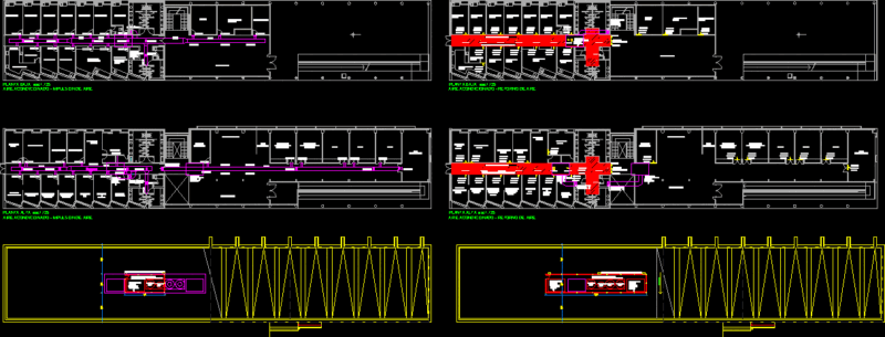 Conditionig Air At Building DWG Block for AutoCAD
