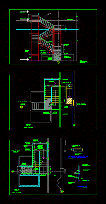 Constructive Detail Seats DWG Detail for AutoCAD