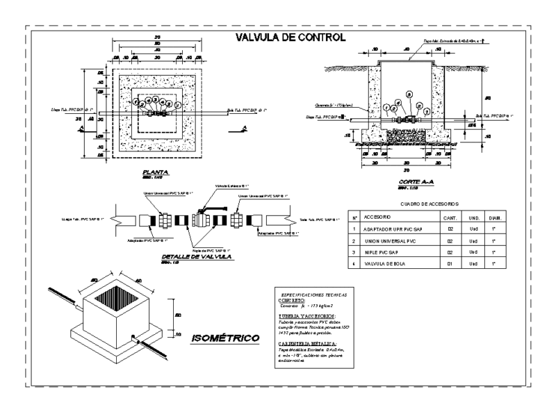 Control Valve 2D DWG Block for AutoCAD