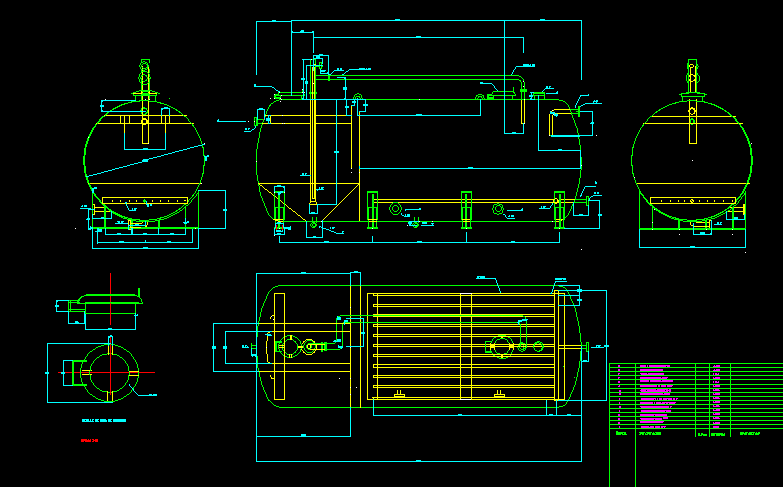 Autocad drawing iso container