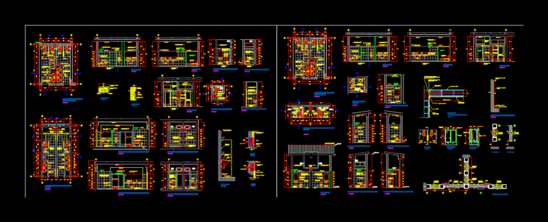 Detail DWG Plan for AutoCAD