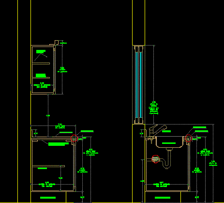Detail Kitchen Cabinets Dwg Detail For Autocad Designs Cad