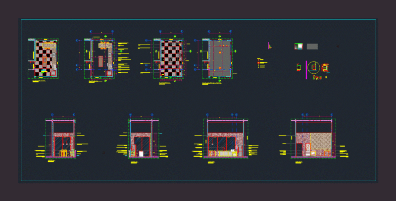 Detail Kitchen DWG Detail for AutoCAD
