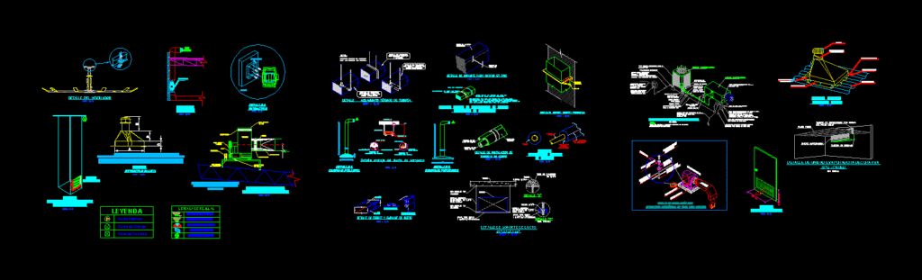 Detail Of Air Conditioning DWG Detail for AutoCAD