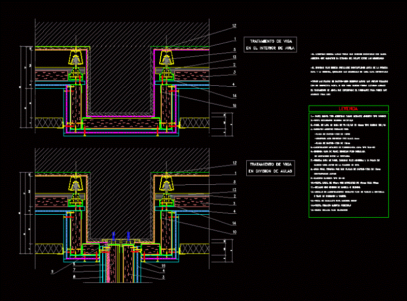 Detail Soundproofing DWG Detail for AutoCAD